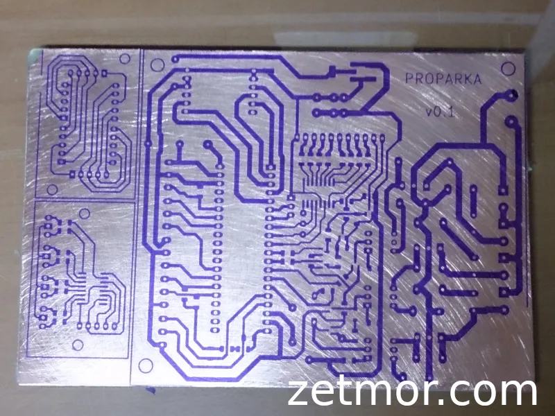 Плата до травления