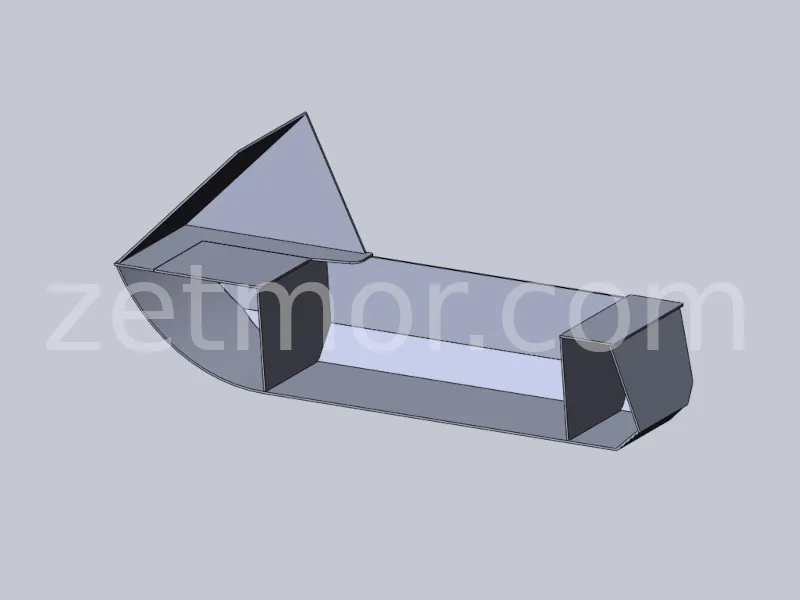 Сани в разрезе