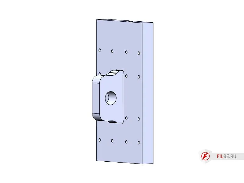 Основание оси Y