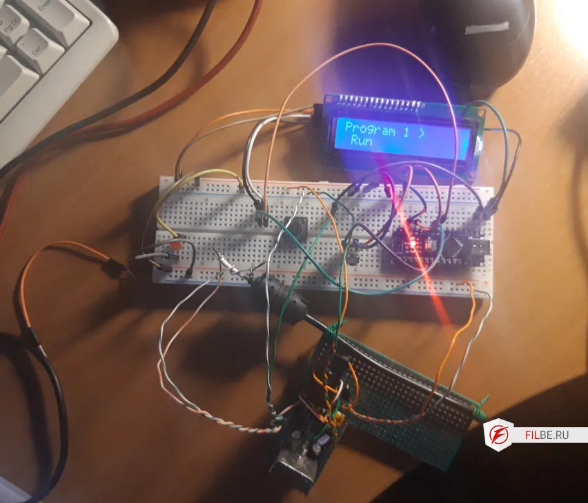 Контроллер управления фото-столом