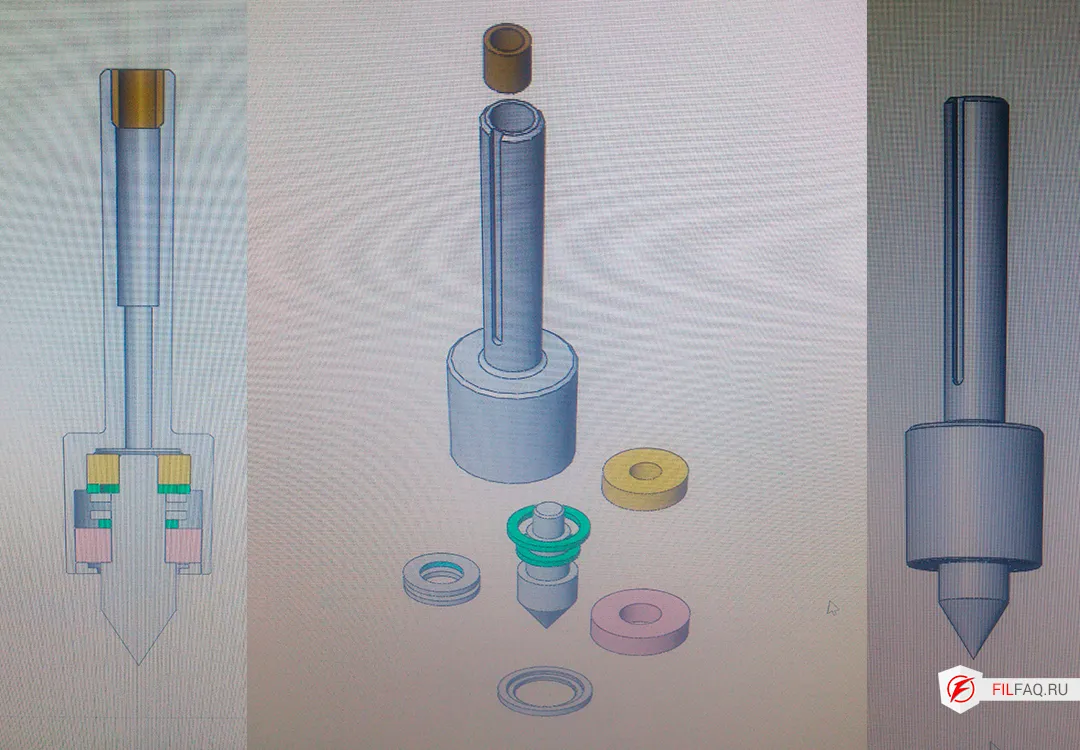 Модель пиноли с центром
