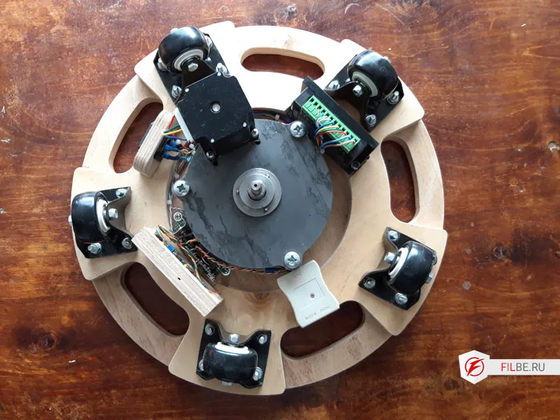 Внутрянка стола предметной фотосъемки