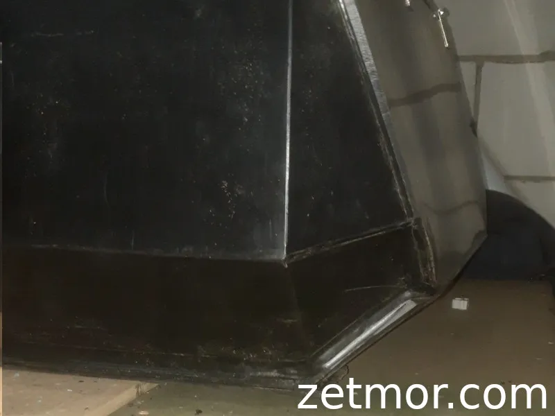 Крупный план сварного шва