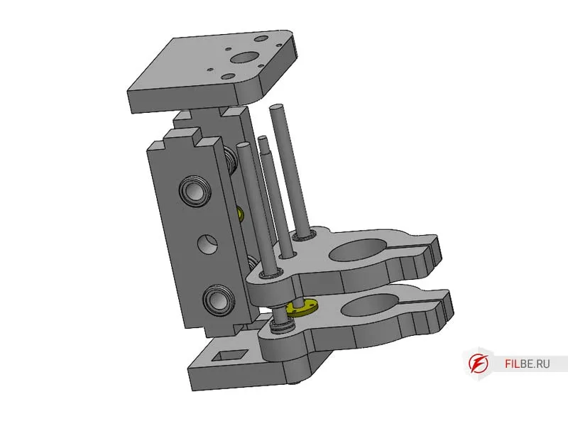 Сборка оси Z