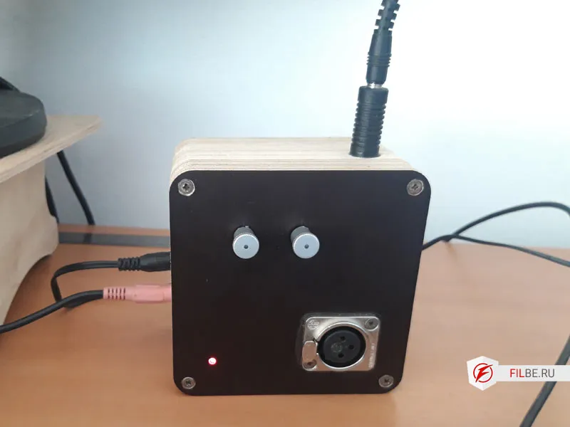 Предусилитель с фантомным питанием для конденсаторного микрофона своими руками