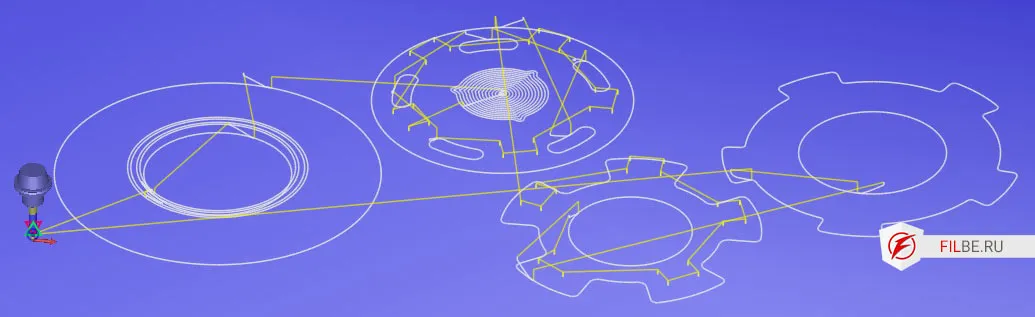 Карта раскроя деталей стола для фото 360