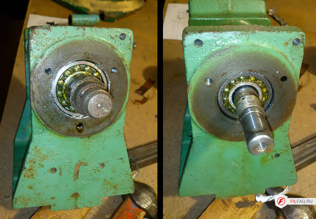 Новые подшипники передней бабки СТД-120