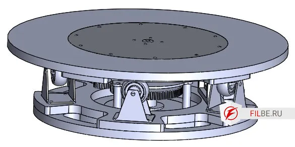3д модель поворотного стола для 3д фото