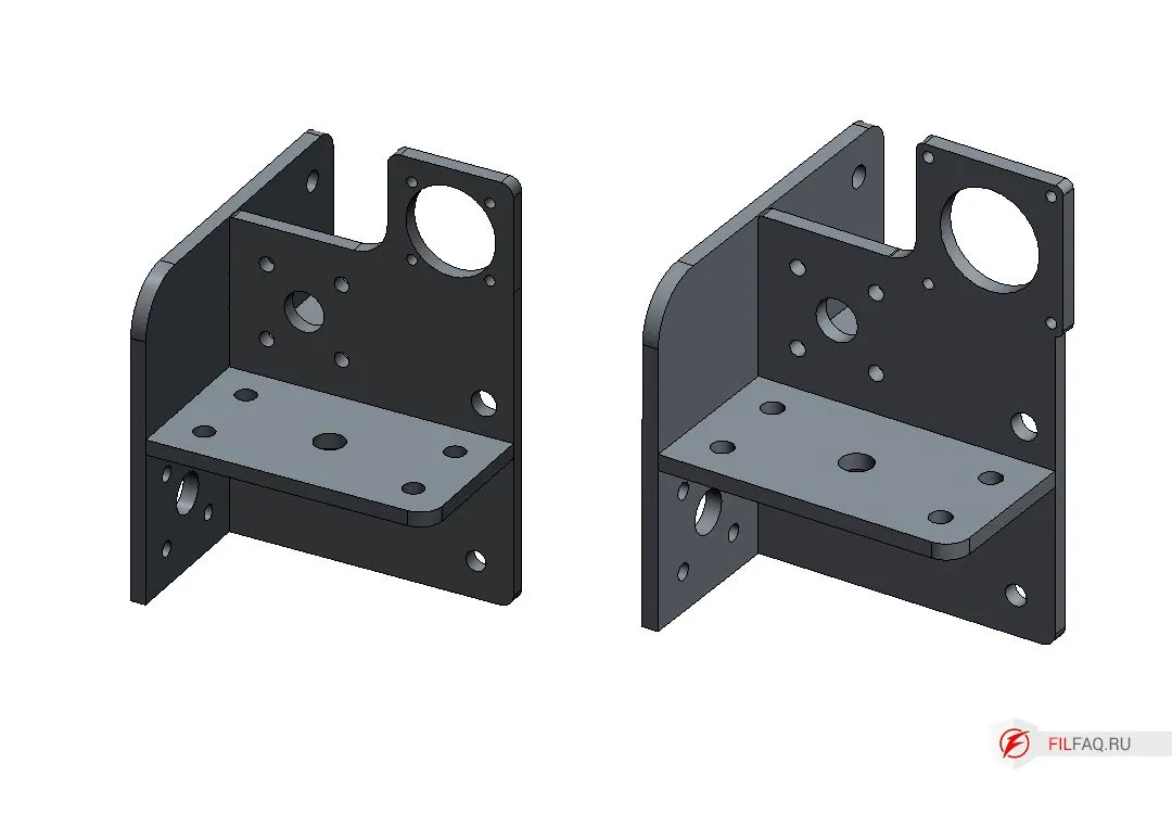 Собранные части скрепляющую раму станка с чпу