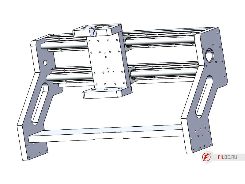 Итоговый вид с осью Z