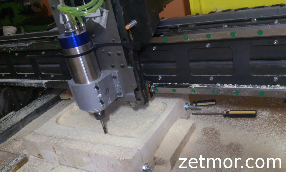 Шпигдель с водяным охлаждением